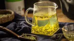 Can you eat green tea leaves? a cup of green tea details