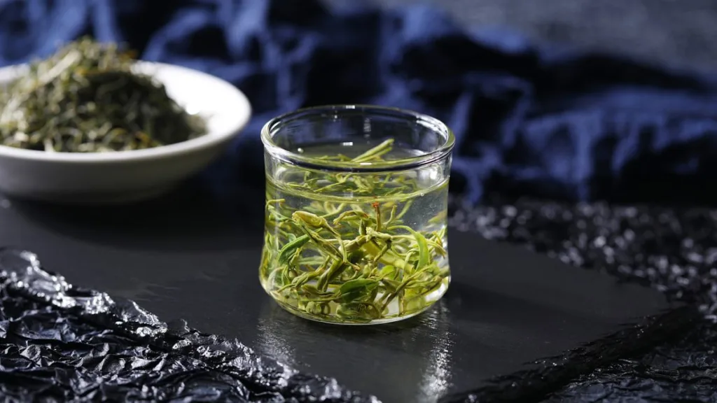 What is Chinese green tea made from?