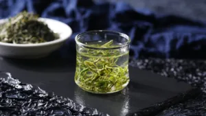What is Chinese green tea made from?