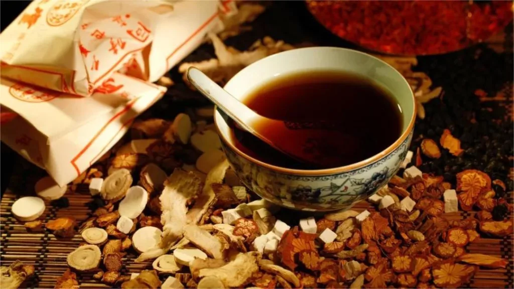 Can you drink tea or coffee after a dose of chinese herbal medicine