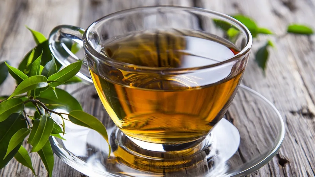 How was green tea used in Chinese medicine
