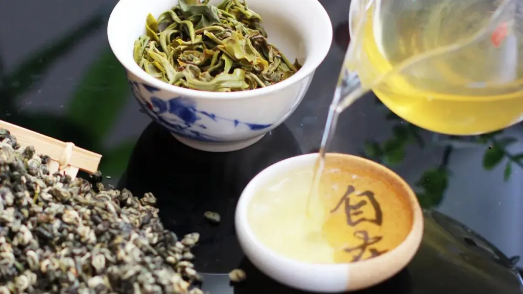 What type of green tea Chinese people drink to lose weight?