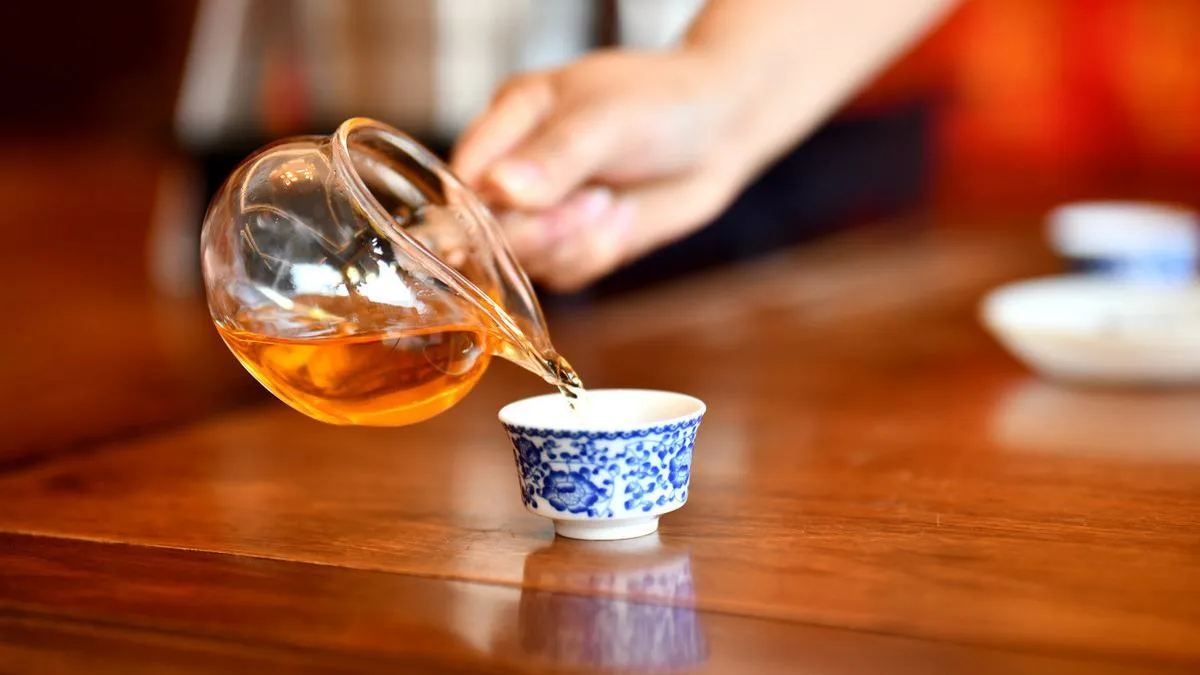 Why do Chinese drink tea after a meal?